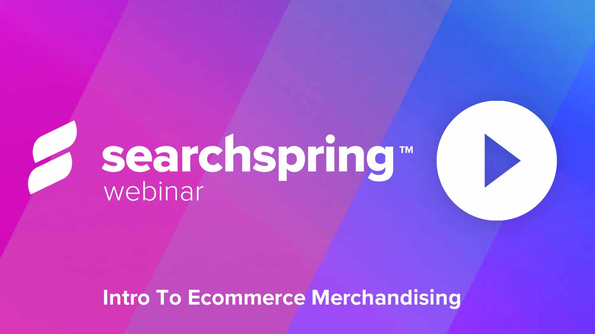 Intro to ecommerce merchandising