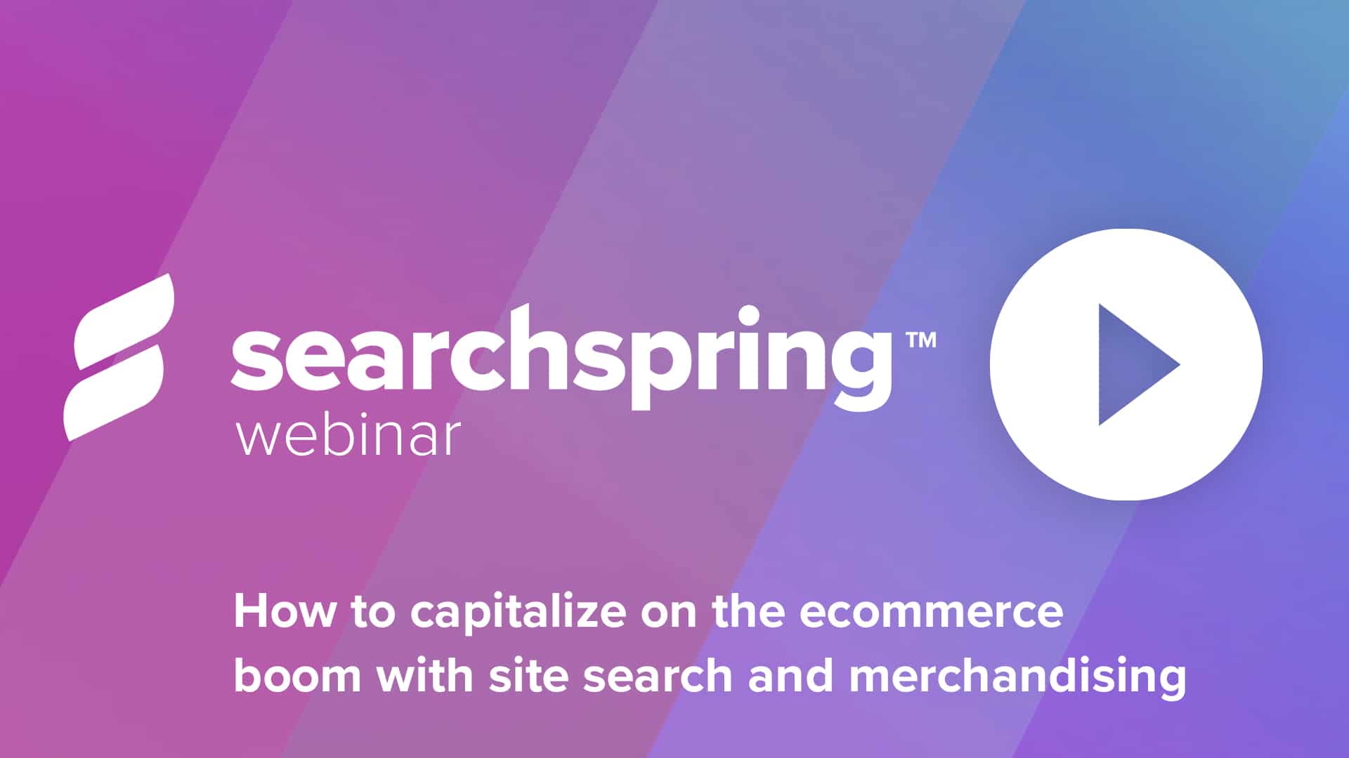 How to capitalize on the ecommerce boom with site search and merchandising